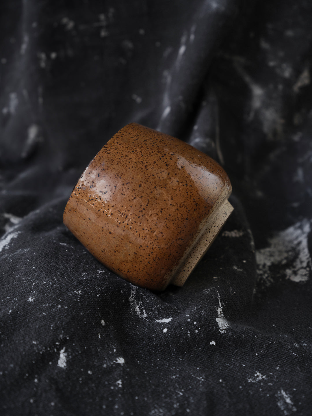 Brown Speckled Cup