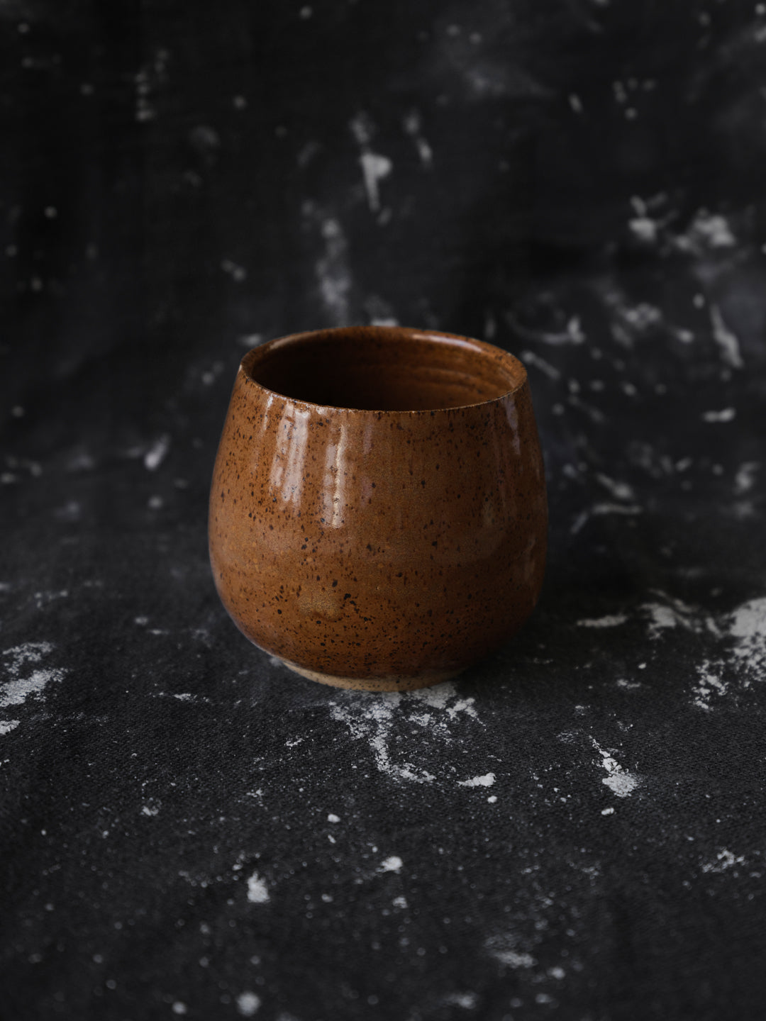 Brown Speckled Cup