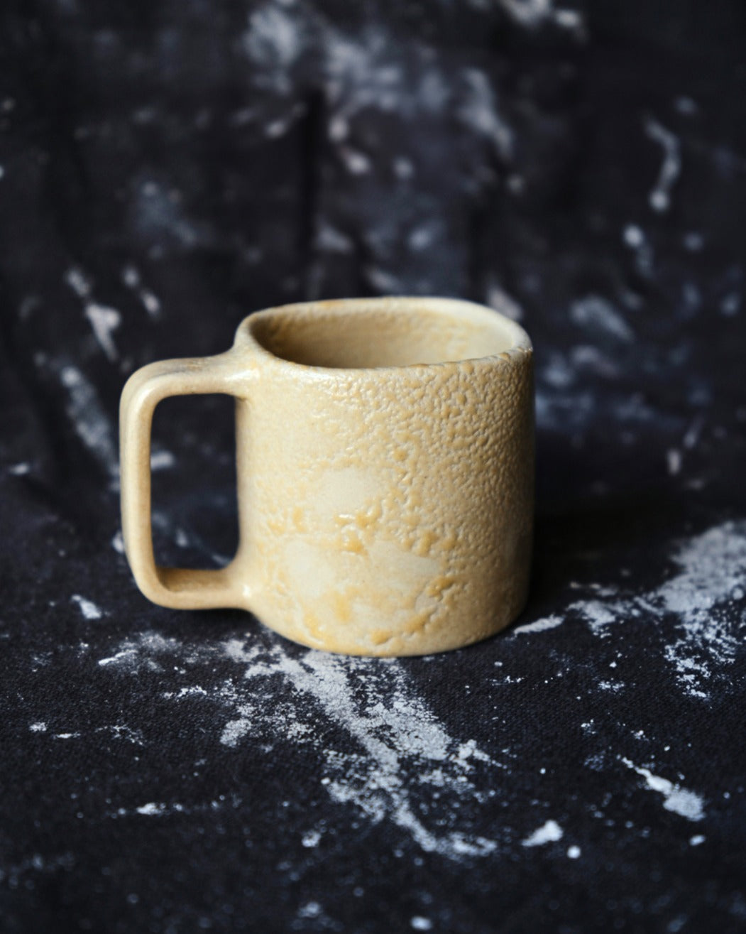 Textured Beige Mug