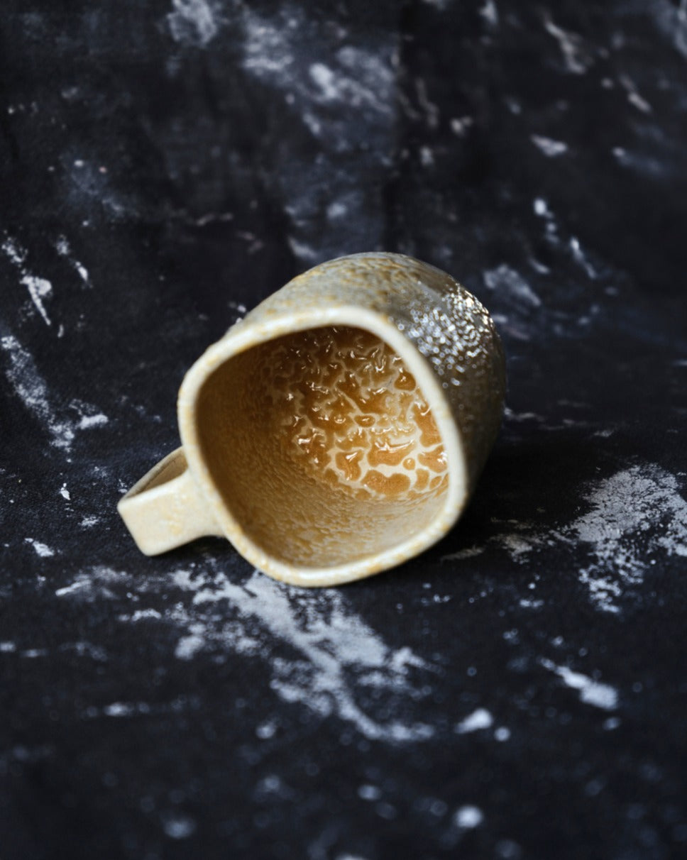 Textured Beige Mug