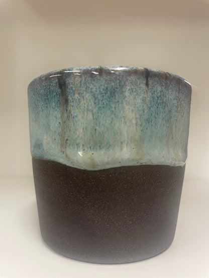 Black V Cup Blue Fall