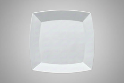 Square Plate bisque piece to paint at Ceramic Cube Doha