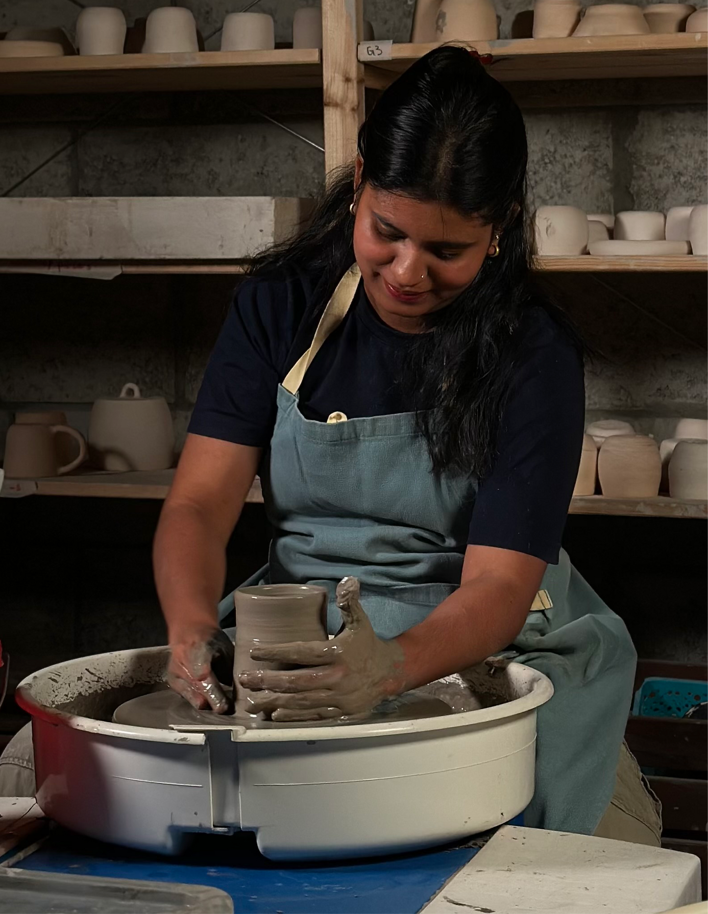 Walk-in try the pottery wheel at Ceramic Cube, Doha