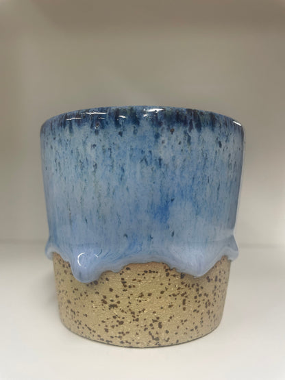 V Cup Speckled Blue