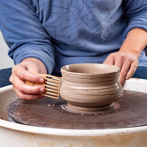 Comb Tool — handmade ceramic by Ceramic Cube, Lusail Doha Qatar