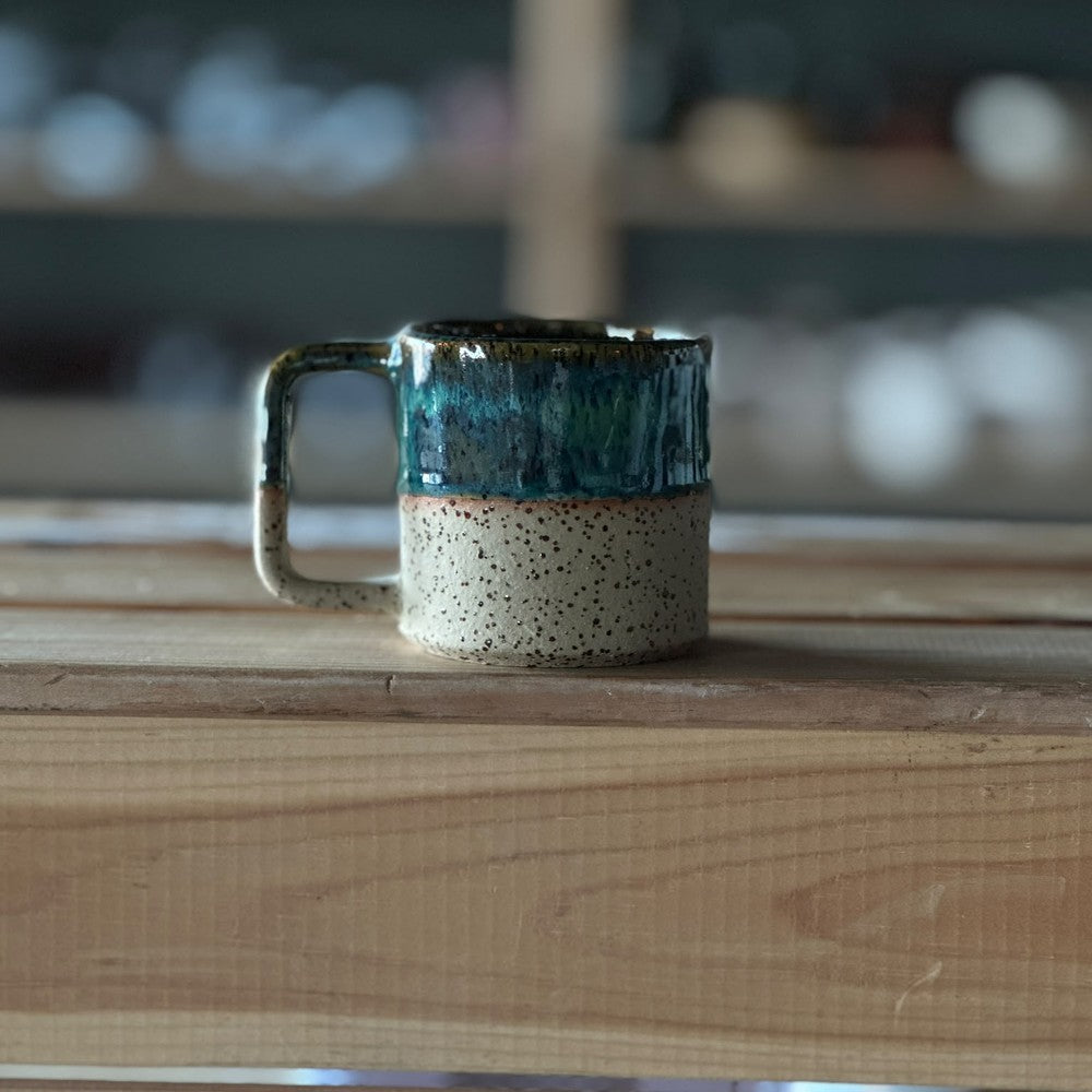 Sprinkled Mug - Ocean blue