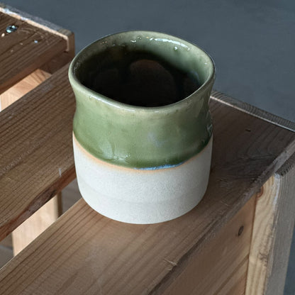 Long Cube Cup - Pink & white