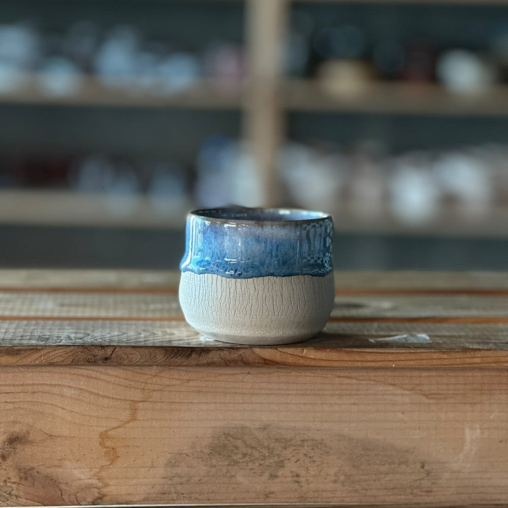 Crackle Cup - Blue
