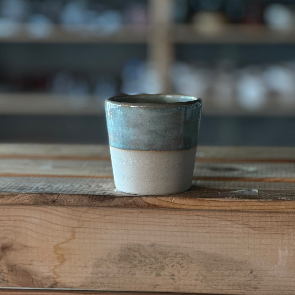 V Cup - Blue & brown