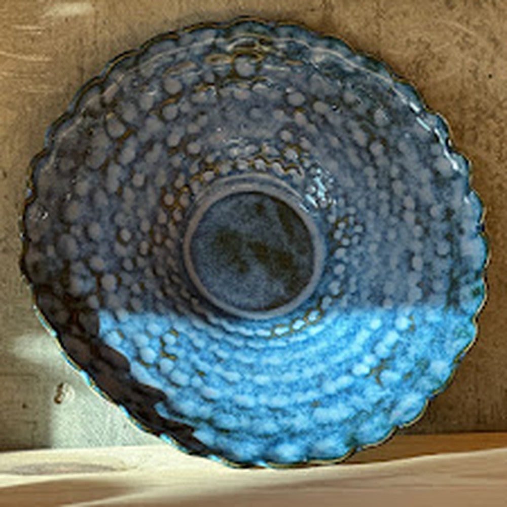 Bubbles Plate - Blue