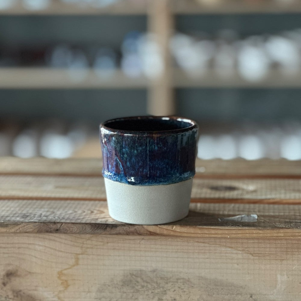 V Cup - Blue & brown