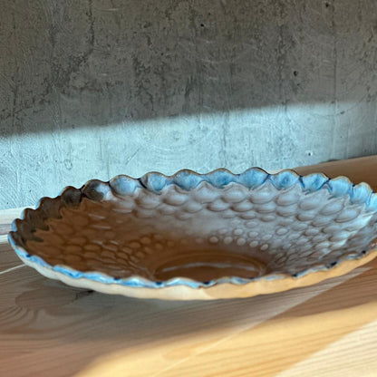 Bubbles Plate - Blue