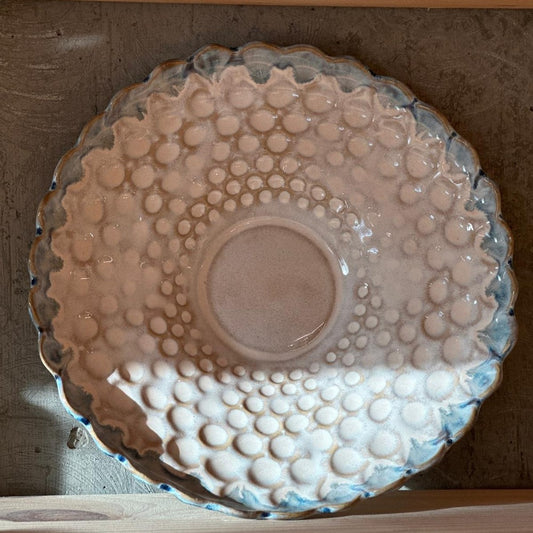 Bubbles Plate - Blue