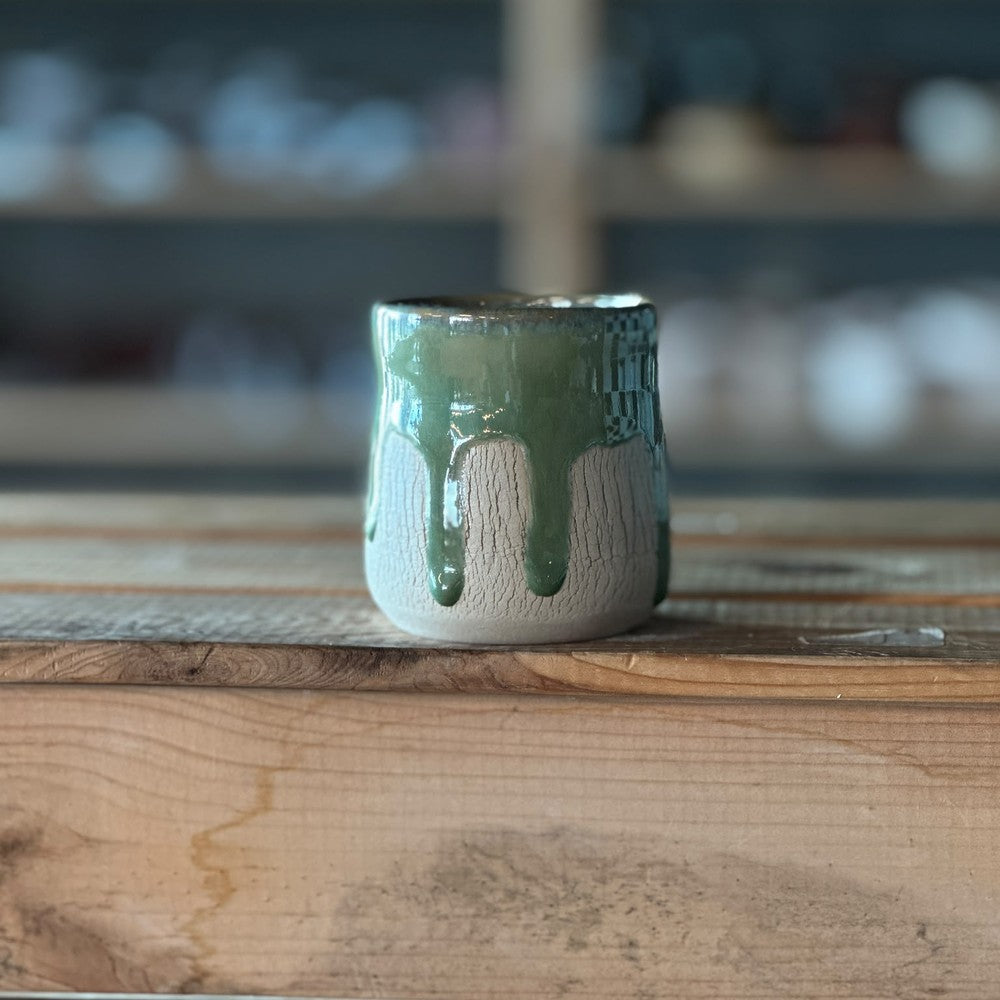 Crackle Cup - Green