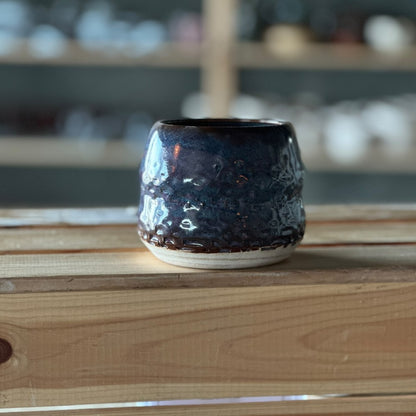 Vase - Purple, brown & blue